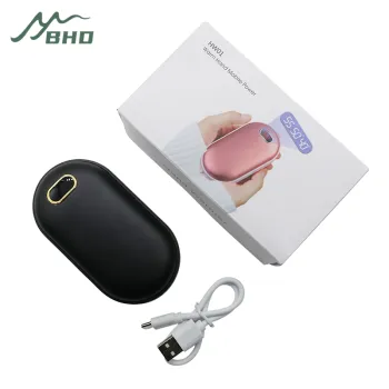 MOQ50 Rechargeable Hand Warmer and Power Bank: Your Ultimate Portable 3600mAh to 5000mAh Charging Solution