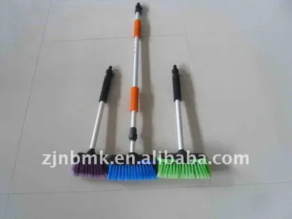PP flow through car brush