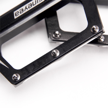 Bike Pedals Non-Slip Aluminum Alloy Pedal 9/16 Plat Cycling Platform Pedals Extruded CNC Pedals