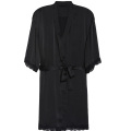 Frauen Satin Seidenrobe Braut Brautjungfern Party -Robe