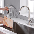 stainless steel kitchen faucet