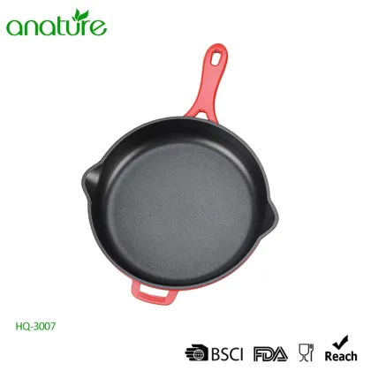 Die Cast Aluminum Red Non Stick Fry Pan