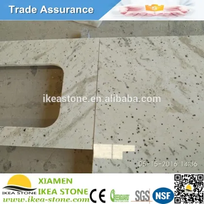 Andromeda White Granite Kitchen Top