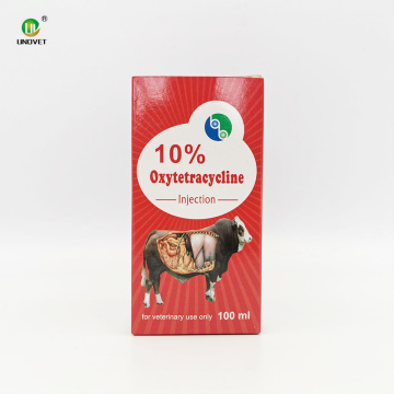 Veterinary Uses Oxytetracycline 10% Injection In Cattles