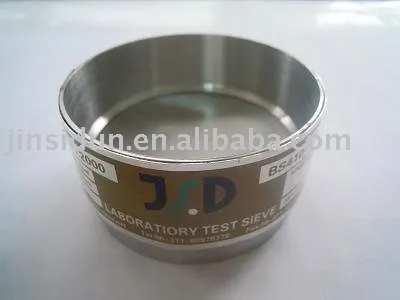 Test Sieve//75mm,200mm,300mm//Mesh Down to 5Micorn