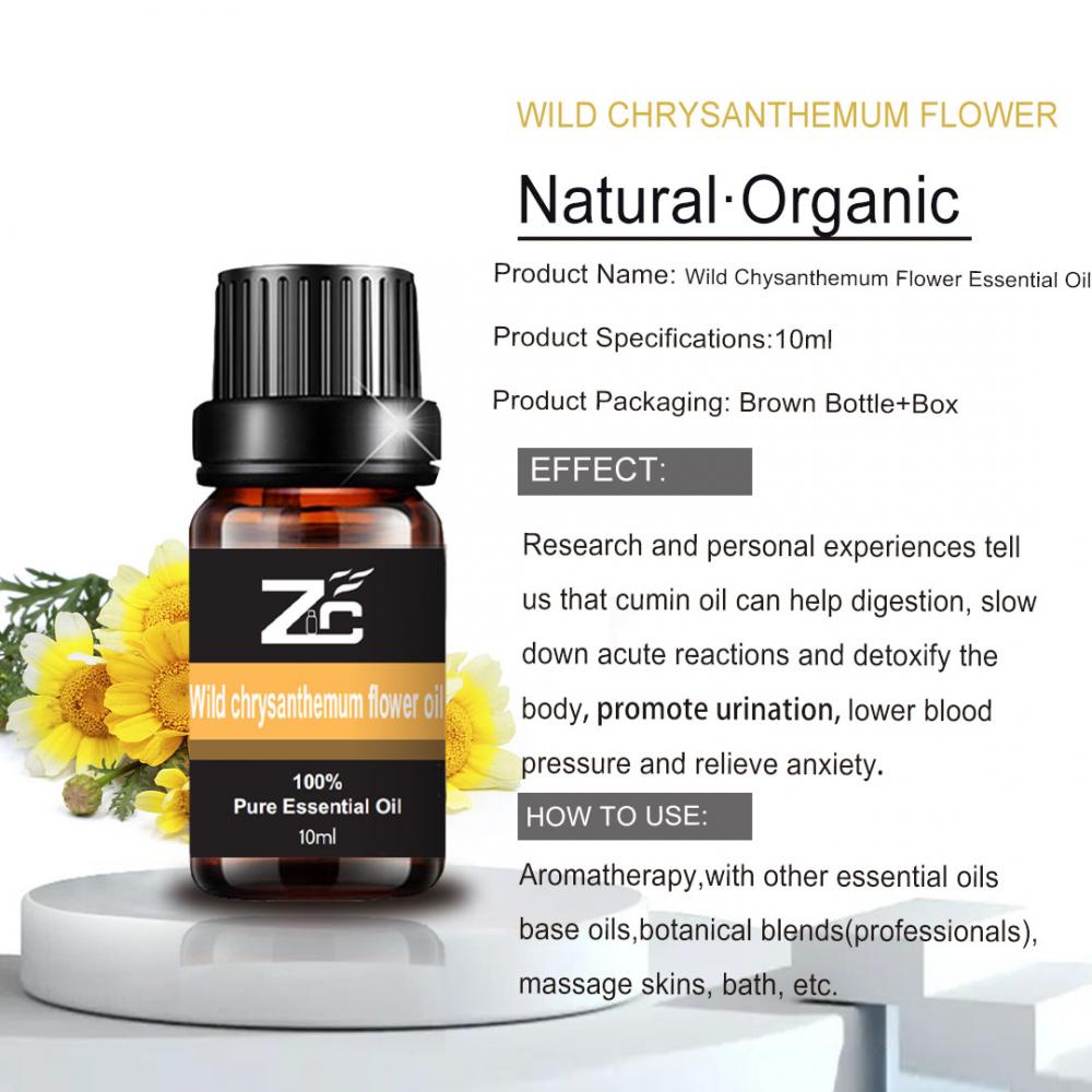Wild Chrysanthemum Flower Oil Essential Oil Bulk Price