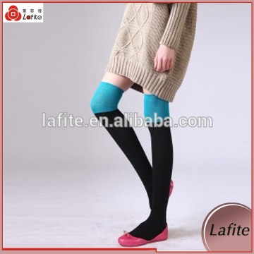 New fashion sexy girls socks for hand knitted cheap knee high socks