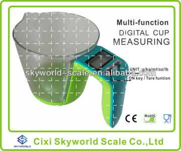 Digital measuring cup digital electronic scales for food weighing