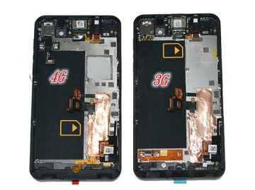 ブラックベリー Z10 ホワイト [4 G の液晶画面