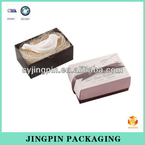 Color brilliancy custom decorative paper box for soap