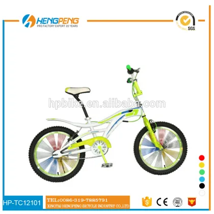 2015 Selling Best Kids Exercise Bikes with Beautiful Stickers Decals