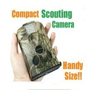 Black LED GPRS GPS MMS SMS Trail Camera KO-HCO1