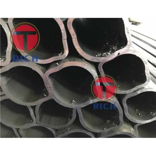 EN101305-1 seamless cold drawn lemon shaped steel tube