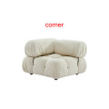 1 seat corner:W96*D96*H68cm SH:36