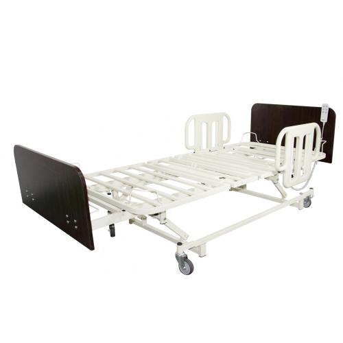 Cama de enfermería hospitalaria de baja altura