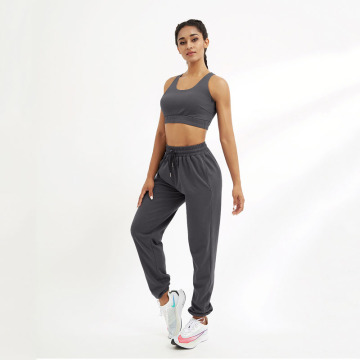 2021 Custom Women's Tracksuit Loungewear 2pcs Set