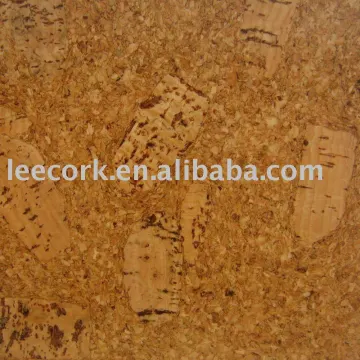 Cork Floating Floor with click system, no glue used