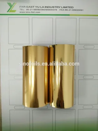 hot stamping foil with KURZ color