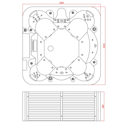 Cheap Price Outdoor Bathtub Bathtub