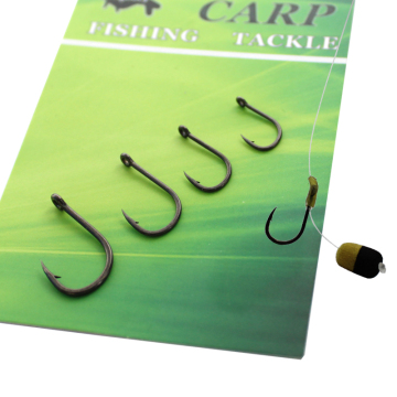 Łowienie ryb: Zig Floater Hooks z powłoką PTFE - Rozmiary 2#, 4#, 6#, 8#