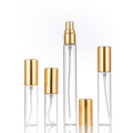 Elegant small glass spray bottle for perfume sample