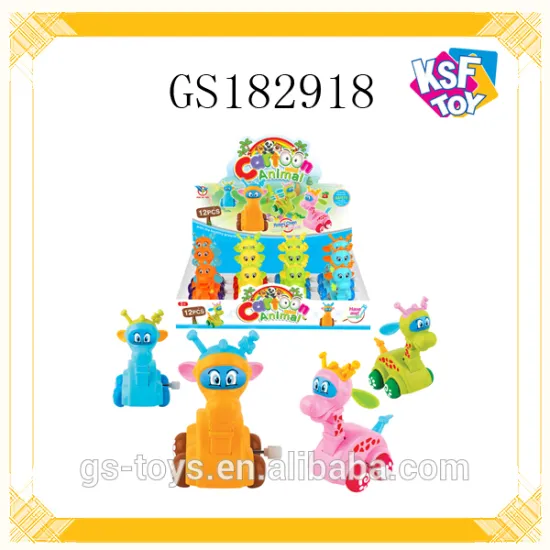 12PCS Cartoon Wind Up Toy For Kids Wind Up Animal