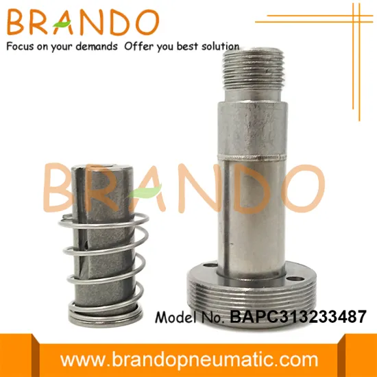 13.2mm OD Thread Seat Stainless Steel Solenoid Armature