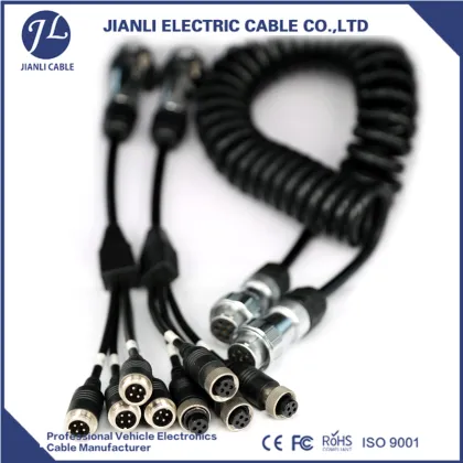 7pin din waterproof CCTV cable