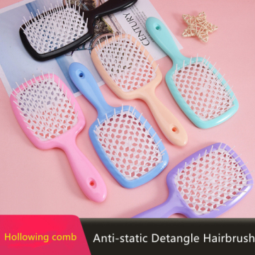 Tangle Hair Brush Salon Hair Styling Tools Large Plate Combs Massage Hair Comb Hair Brushes Girls Ponytail Comb