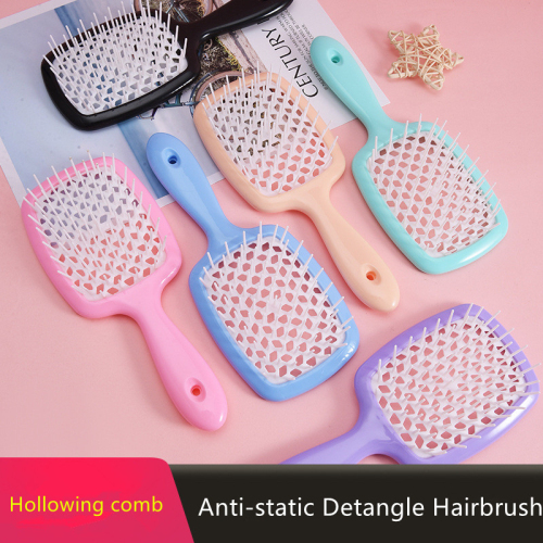 Tangle Hair Brush Salon Hair Styling Tools Large Plate Combs Massage Hair Comb Hair Brushes Girls Ponytail Comb