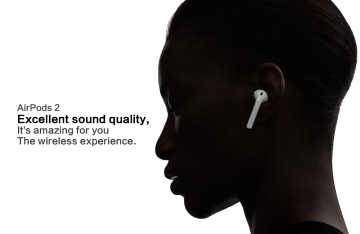 Wireless Earphone iPhone AirPods 2