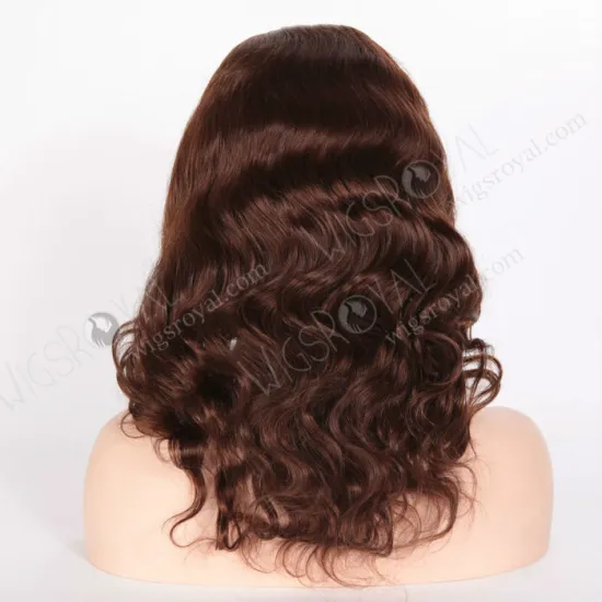 color #4 human hair wigs for black women