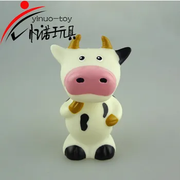 LED Toy Cow with Pink Nose Eco-friendly Promotional Gifts