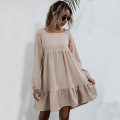 Women's Shirred Ruffle Dresses