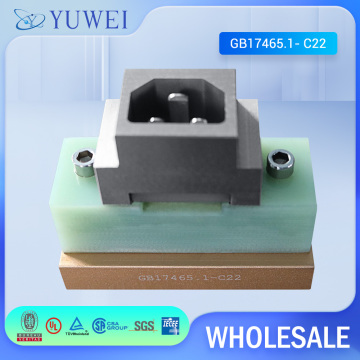 IEC60320-1 GB17465.1 C22 Appliance Couplers Used In Very Hot Conditions For Class I Equipment