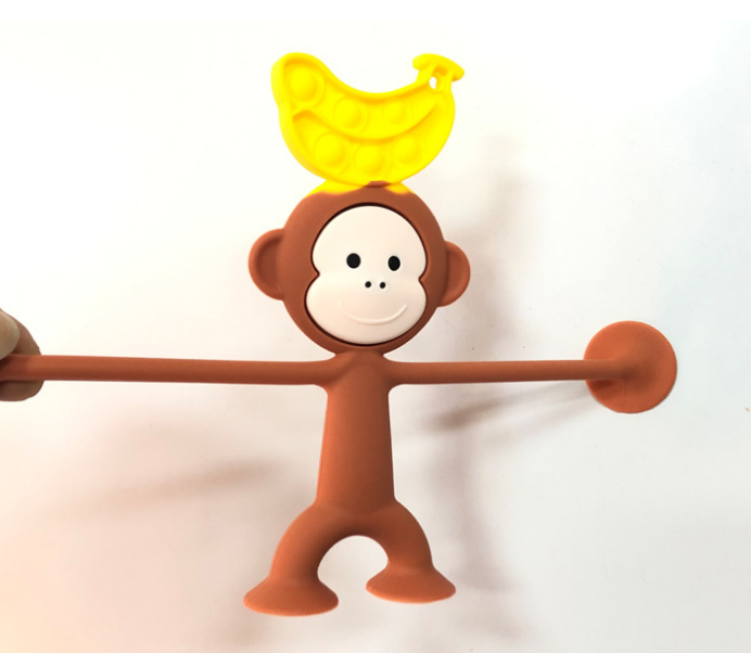 Silicone Monkey Pop Fidget Toys