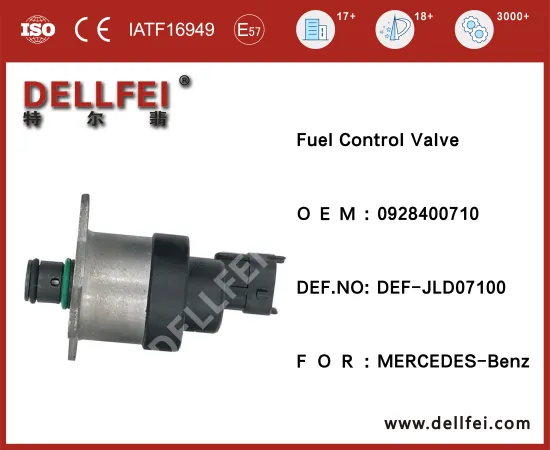 Fuel Rail Pressure Control Valve 0928400710 for MERCEDES-Benz