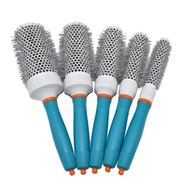 Newest Roller Comb Professional 5 Size Hair Dressing Brushes High Temperature Resistant Round Comb Hair Styling Tool Hairbrush
