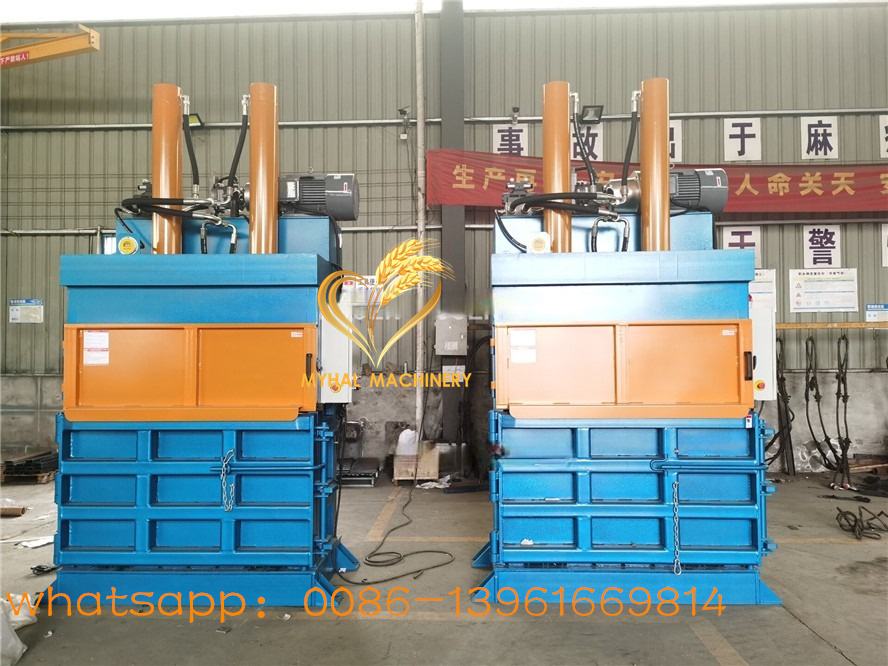 PET Bottle carton horizontal bailing machine round press automatic baler press machine