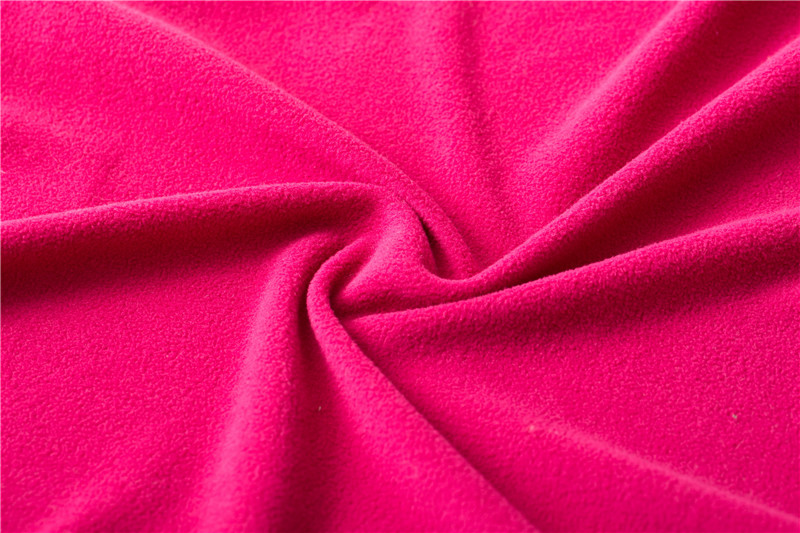 High quality solid micro polar fleece fabric