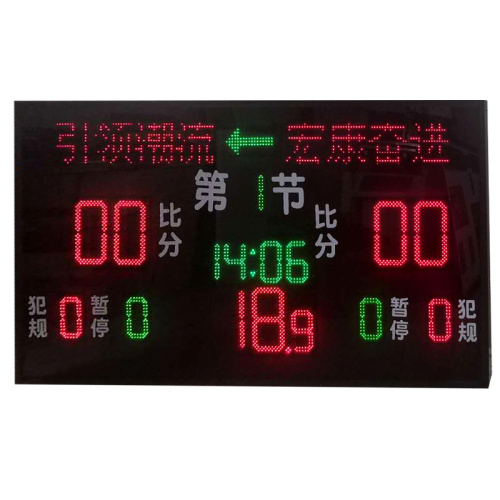 FIBA Standard Led Display Panels and Scoreboards