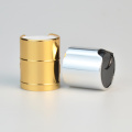 aluminum metal 20/410 24/410 28/410 golden matte disc press cap