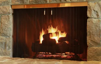 Black steel fireproof wire mesh