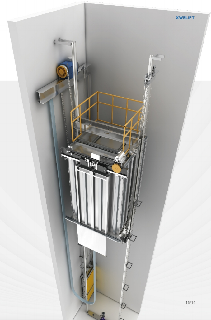 Пассажирский лифт без машинного помещения (XWK310)