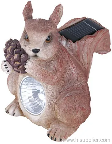 Squirrel Solar Garden Lights 