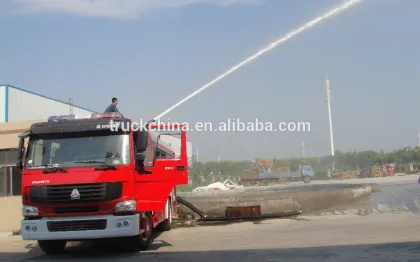 HOWO 4x2 fire engine fire truck fire fighting truck