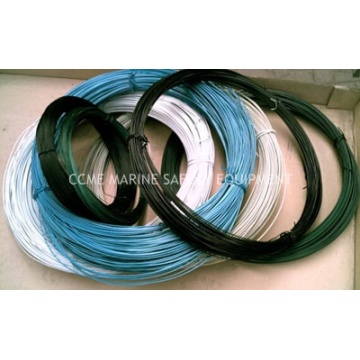 Marine mooring pvc coated wire rope
