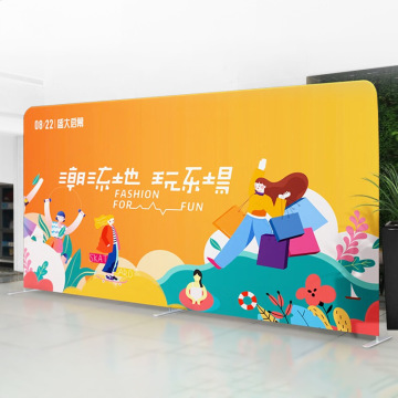 Sunshine Durable Display Booth: 10x10 Inline Trade Show Design
