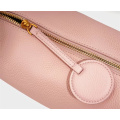 Zarte ausgewählte echte Leder Damen Kissen rosa Tasche