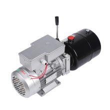 AC single-acting manual control 24v hydraulic power unit